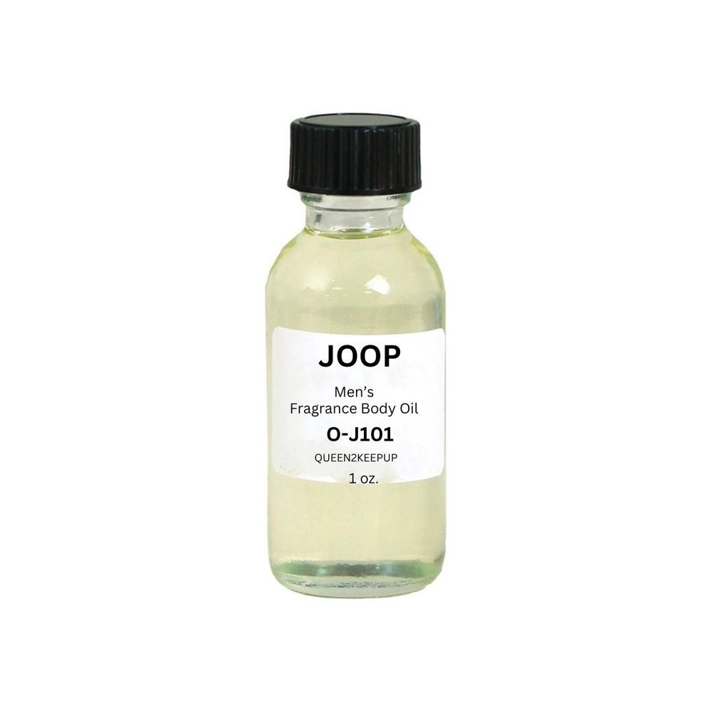 Joop Men's Body Oil Citrus Spice Warm Fresh Distinctive Masculine Scent 1 oz